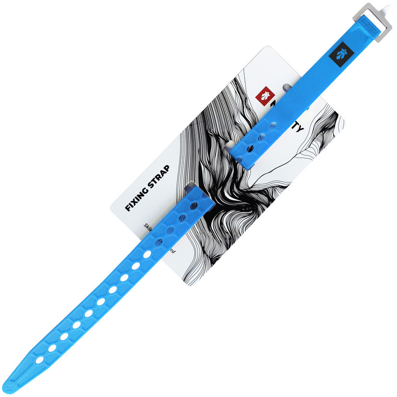 Tech Ski Strap Fluo Blue 46cm